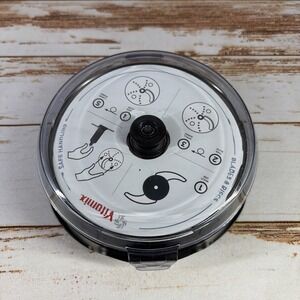 Vitamix Food Processor Attachment Reversible Shred Thick Slice Disc Blades